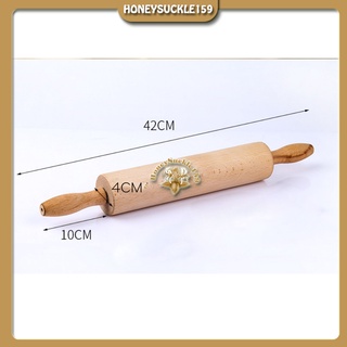 Cán lăn bột gỗ có trục xoay