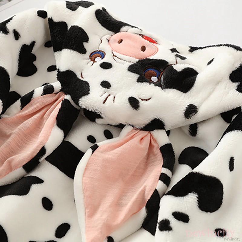 Áo choàng tắm cho bé trai &amp; gái phong cách Hàn Quốc in hình chú heo dễ thương