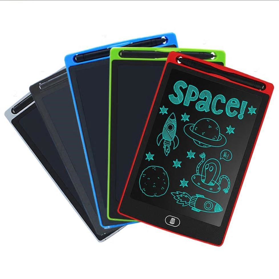 Bảng tự xóa LCD thông minh loại 8.5inch giúp cho trẻ 2 - 6 tuổi vui chơi và học tập