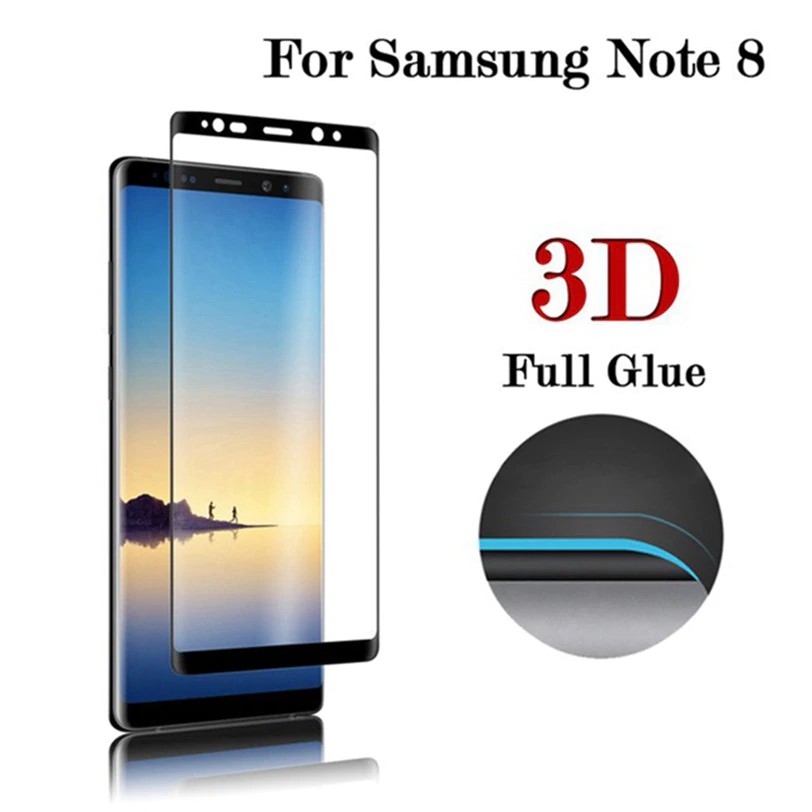 Kính cường lực cong viền cho Samsung Galaxy nate 8 Note8