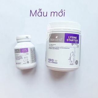 Lysine Bio island cho bé