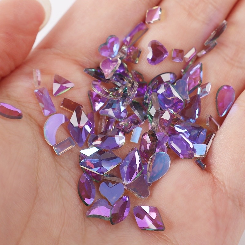 Đá Gắn Móng-Trang Trí Móng-Nail-50 viên