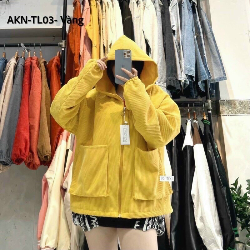 Áo khoác nhung tầm bigsize