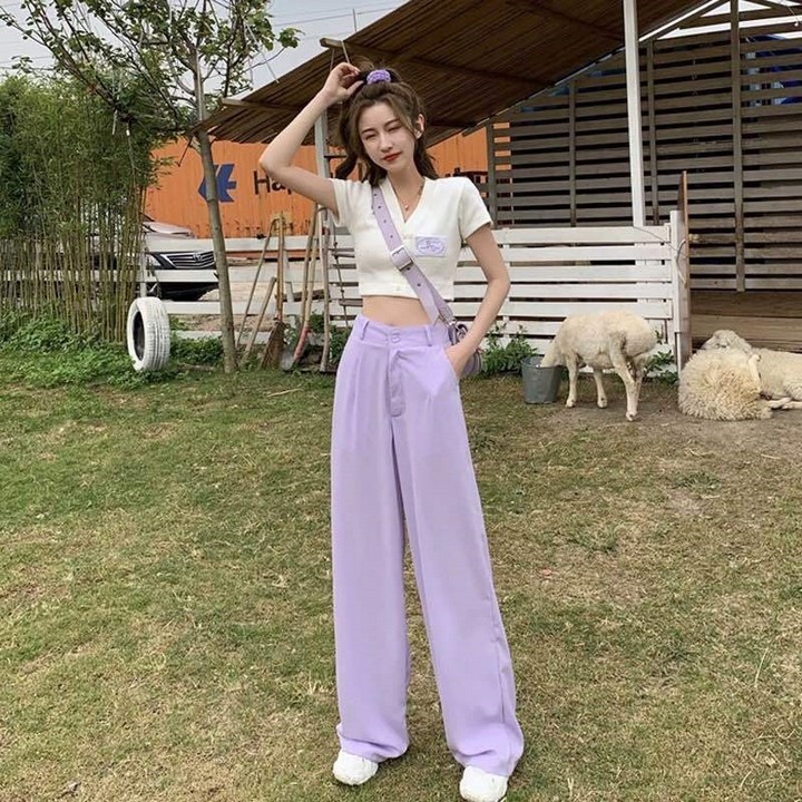 Áo croptop tay ngắn cài cúc BS chất Bozip, 3 màu trắng/hồng/đen VST | BigBuy360 - bigbuy360.vn