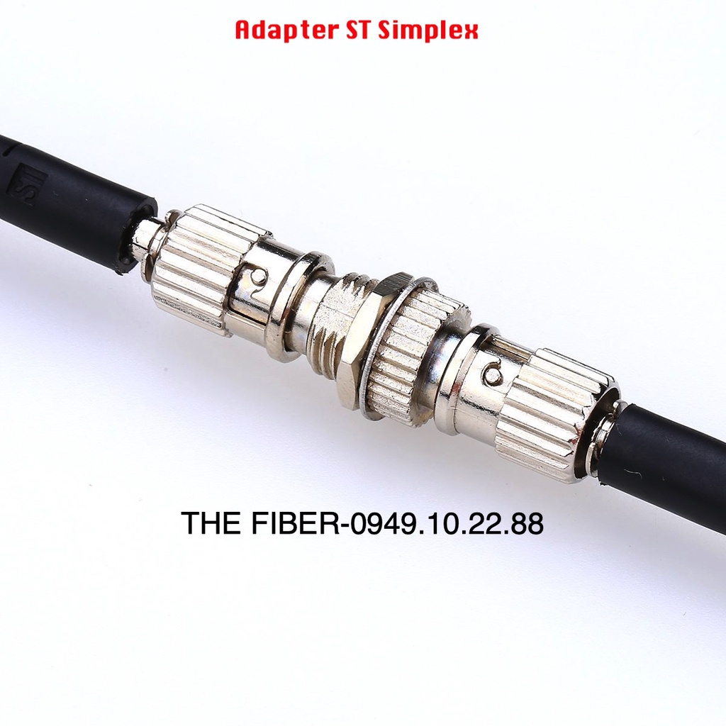 Khớp nối quang Adapter quang ST Simplex