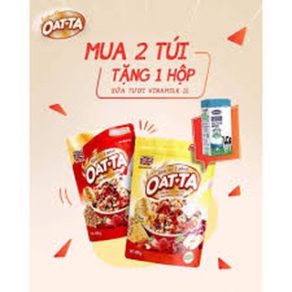 Yến mạch trái cây hạnh nhân phô mai Oatta 300g - bữa ăn 1 phút( hàng có tặng)