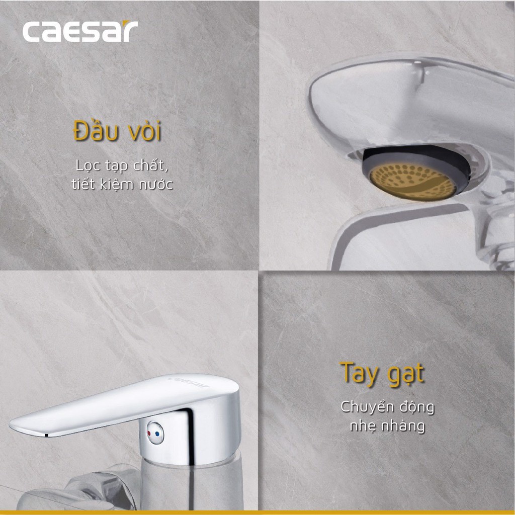 Sen tắm nóng lạnh S383C Caesar