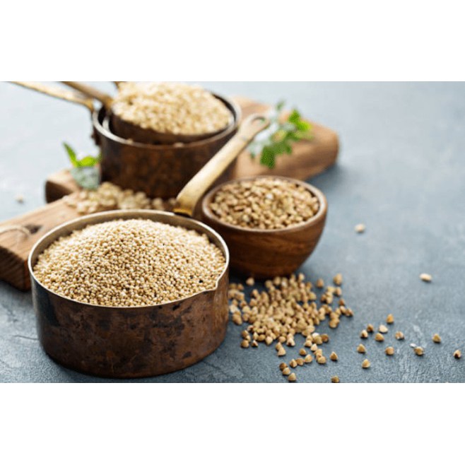 Hạt diêm mạch Quinoa trắng hữu cơ Sottolestelle 500g