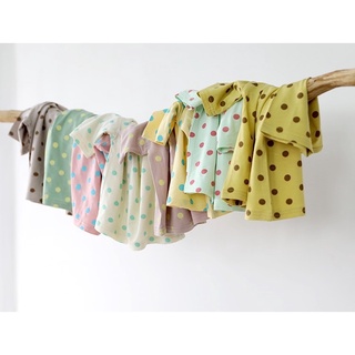 Bộ MinkyMom chấm bi bé gái