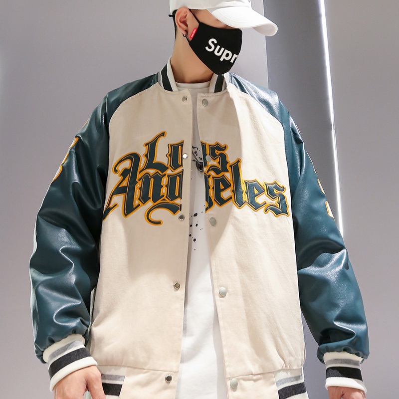 Áo khoác bóng chày thời trang hip hop thịnh hành cho nam