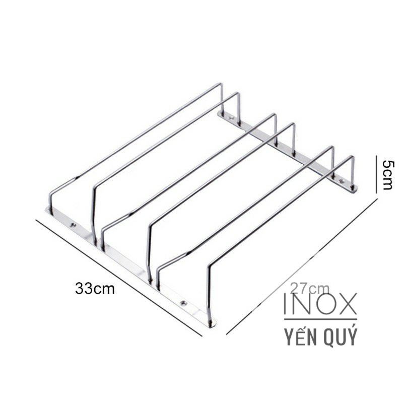 Giá treo ly sâu 27 cm bóng đẹp bắt ngược trần tủ và giá / kệ treo ly bắt tường