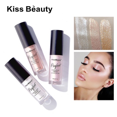 (Hàng Mới Về) Phấn Bắt Sáng Dạng Lỏng Kiss Beauty Làm Sáng Da Che Khuyết Điểm