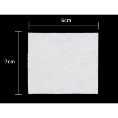 Bông cắt sẵn bông lau phun xăm thẩm mỹ 7 x 6cm