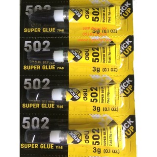 Combo 24 tuýp keo dán đa năng deli 502