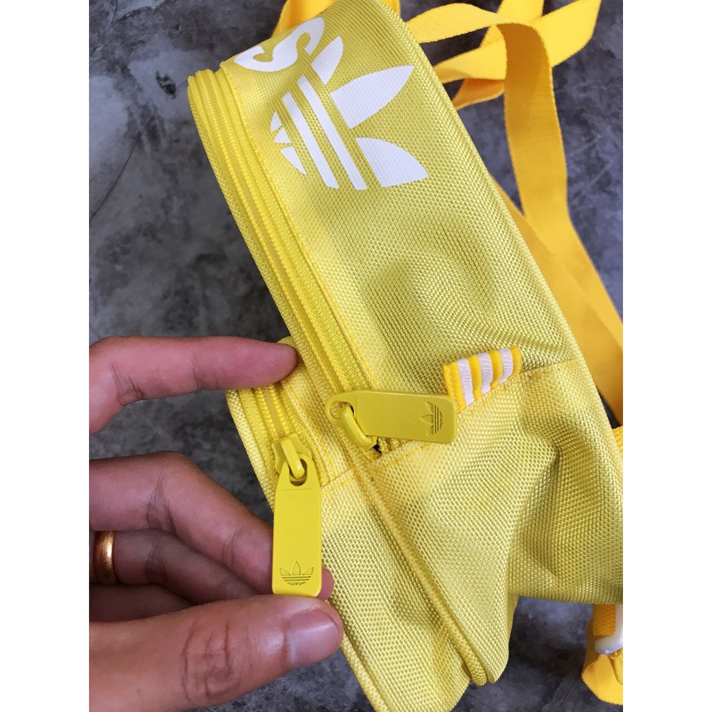 [ XẢ LỖ ] Balo Mini Adidas Santiago Yellow Mini Backpack Full Tag Code