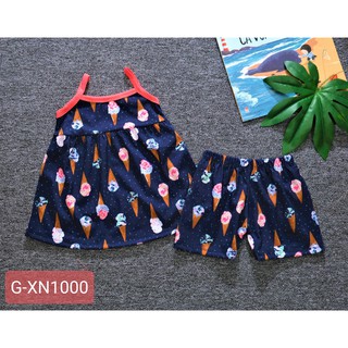 Bộ 2 dây họa tiết bé gái