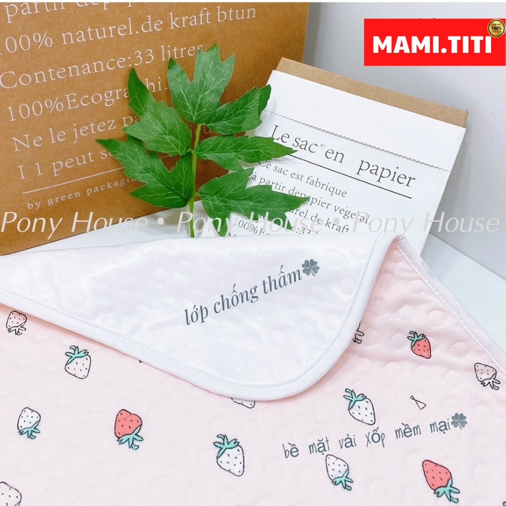 Tấm lót chống thấm cho bé, TẤM LÓT CHỐNG THẤM BABY PILCH ( 3 LỚP )