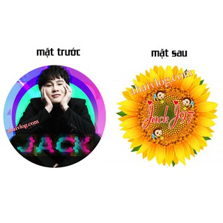 Móc khóa mica hình Jack J97 in sẵn 2 mặt
