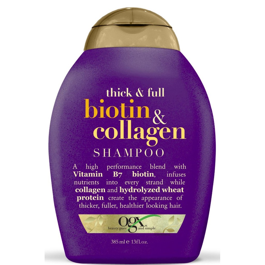 Dầu gội Biotin & collagen Mỹ 385ml