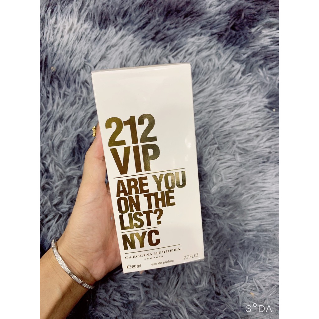 Nước Hoa Nữ ❣️FREESHIP❣️ Nước Hoa Carolina Herrera 212 VIP EDP