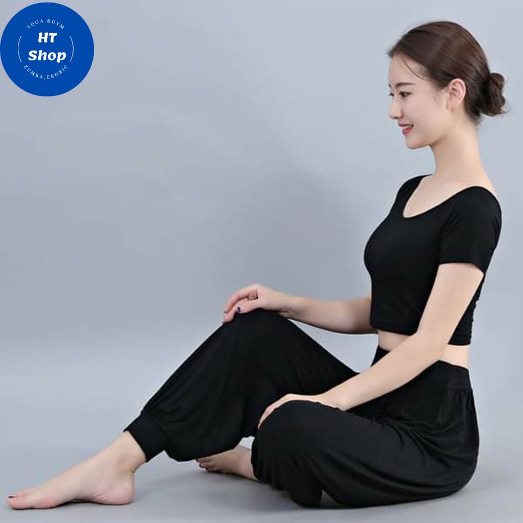 Bộ tập Yoga nữ, set đồ tập yoga Alibaba co giãn 4 chiều thoáng mát BAL01