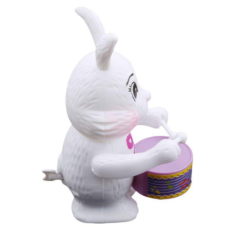 IVORY Đồ Chơi Thỏ Lên Dây Cót Phát Nhạc Dễ Thương Cho Bé Gái