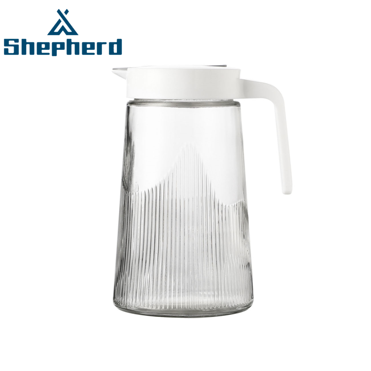 Shepherd Filtration Large Capacity Heat-Resistant Explosion Proof Glass Pot with Handle Set