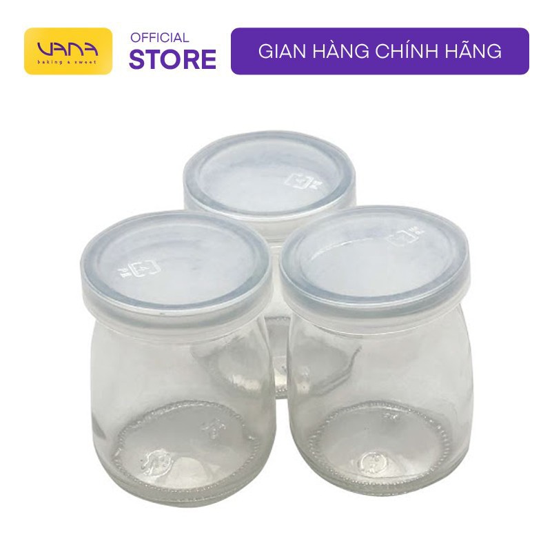 HŨ SỮA CHUA PUDDING THỦY TINH 100ML GIÁ TỐT NHẤT THỊ TRƯỜNG