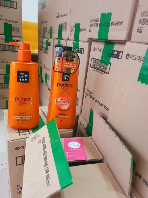 Dầu gội/xả Mise En Scence Hàn Quốc siêu mượt