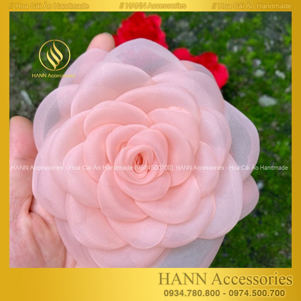 Hoa cài áo thủ công handmade cao cấp