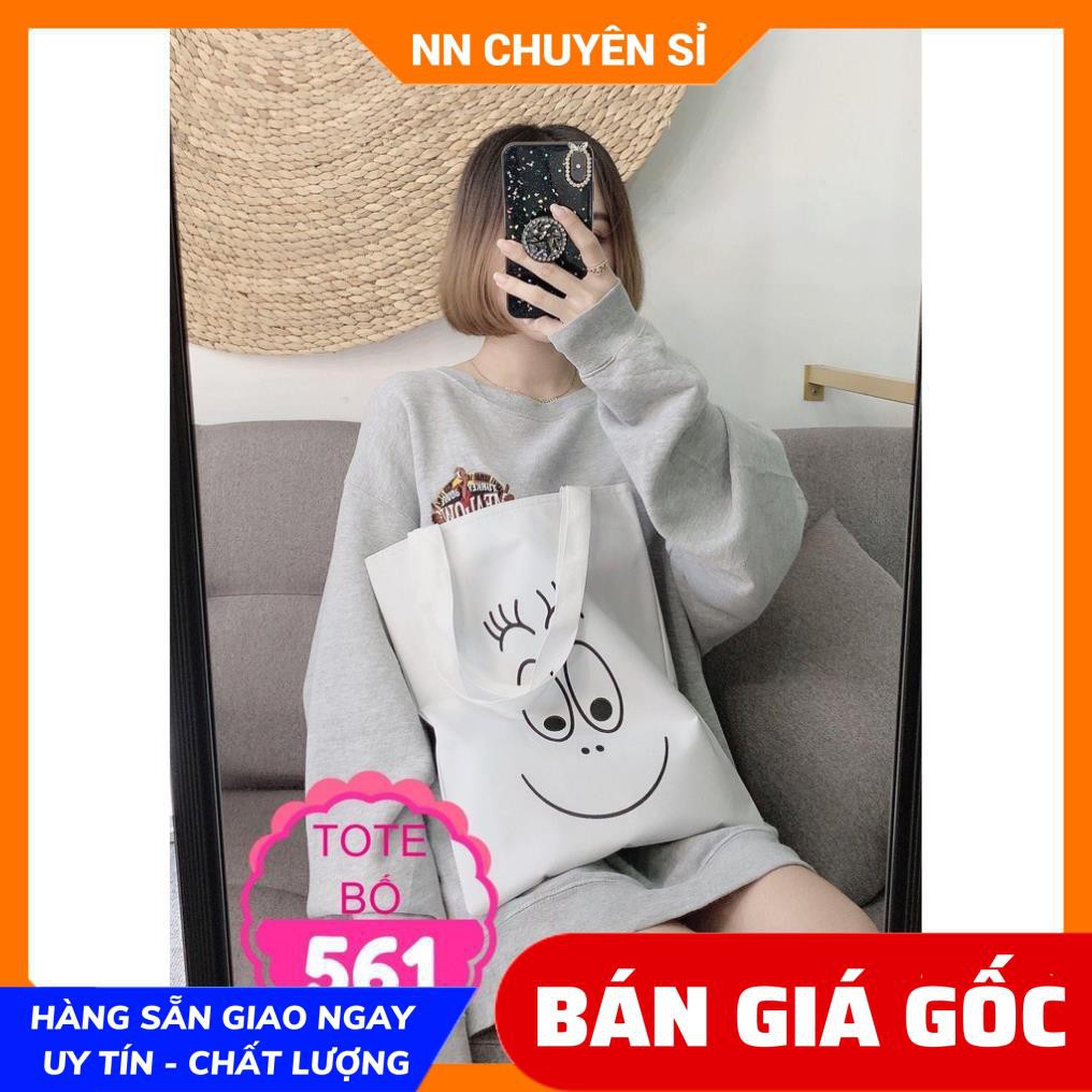 TÚI TOTE IN HÌNH DỄ THƯƠNG TX561⚡100% ẢNH THẬT⚡ TÚI GIÁ RẺ