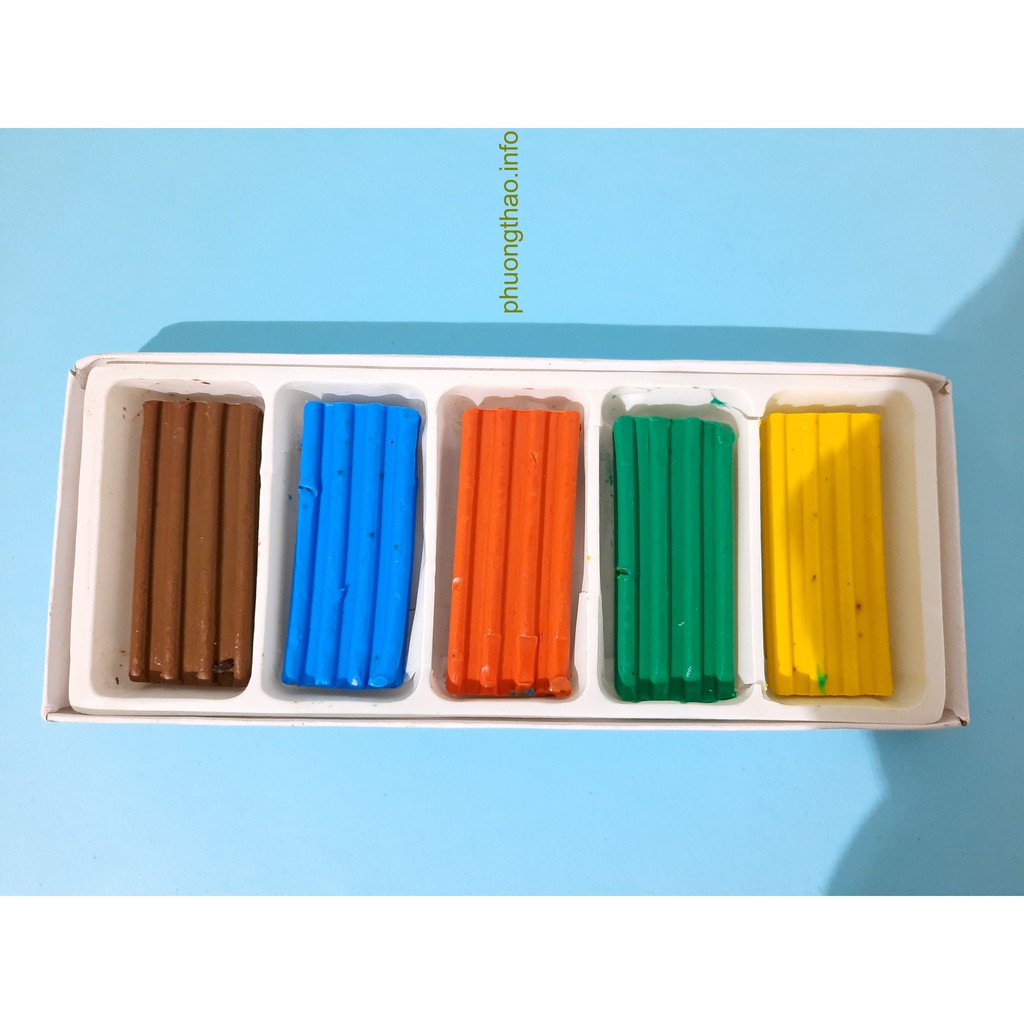 Đất Nặn 5 màu, 10 Màu Mic
