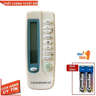 Điều khiển điều hòa Samsung mẫu nhỏ 1 chiều, 2 chiều, remote máy lạnh samsung ngắn 9000btu, mot máy lạnh samsung 12000bt