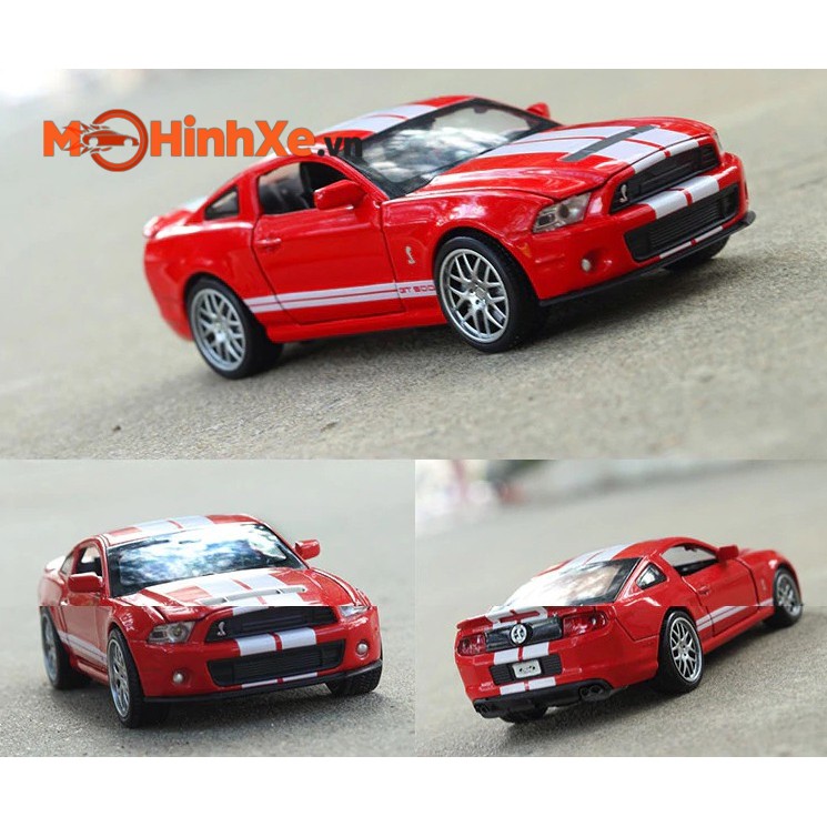 MÔ HÌNH XE FORD SHELBY GT-500 tỉ lệ 1:32 DOUBLE HORSES