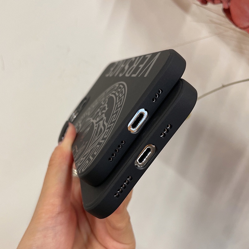 Ốp Điện Thoại Silicon TPU Mềm Nhám Họa Tiết Vẽ Cho iPhone 11 12 13 Pro Max 14 Pro Max 7 8 Plus X XR XS Max