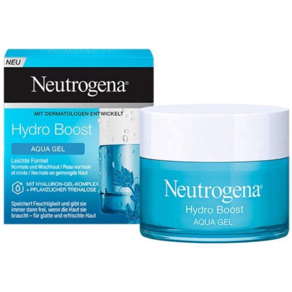 Bản Đức Kem dưỡng cấp nước Neutrogena Hydro Boost Aqua Gel & Gel Cream Q641