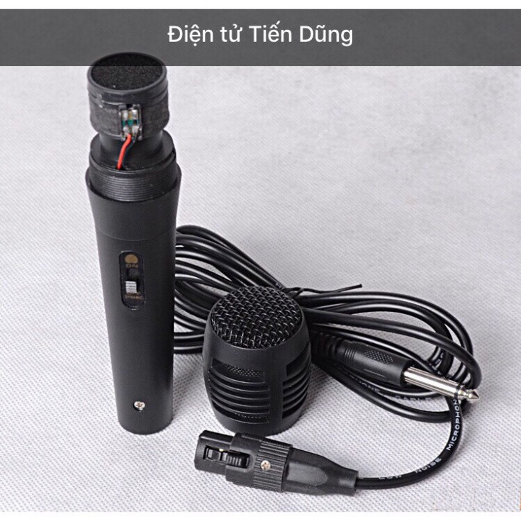 Mic hát karaoke đa năng có chân 6.5- Mic có dây phù hợp cho tất cả các loại loa hỗ trợ mic chân 6.5 ♥️♥️