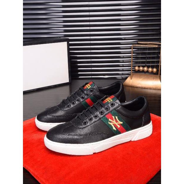 Tết Sale XẢ | Bán Chạy | 👟 Giày Gucci da đen lịch lãm chuẩn 1:1 Tặng Vớ 60k SẴN KHO Xịn Nhẩt NEW ✔️ . ^ ' ^ ` ! ' ! ! |