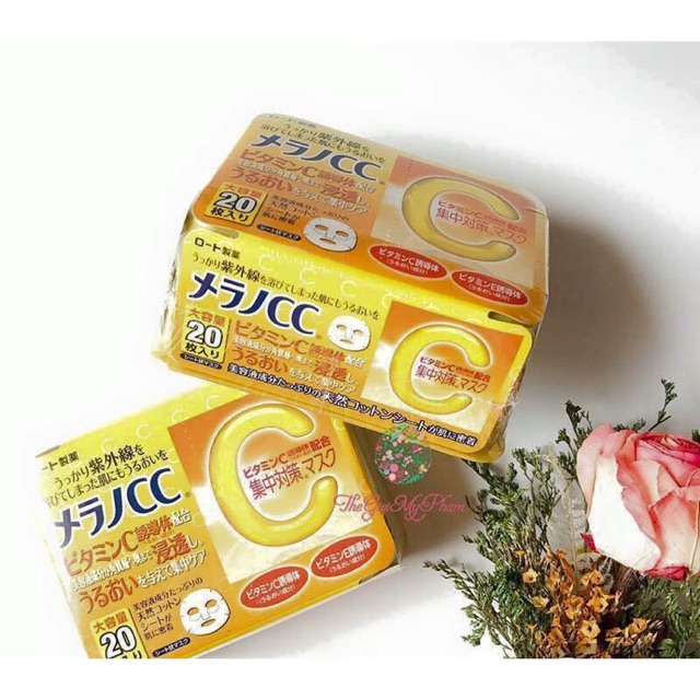 Mạt nạ CC melano vitamin c