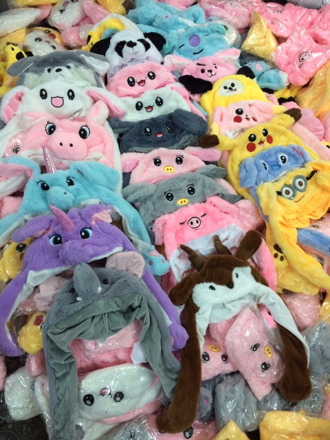 Nón tai thú đáng yêu, siêu xinh nhiều hình ngộ nghĩnh