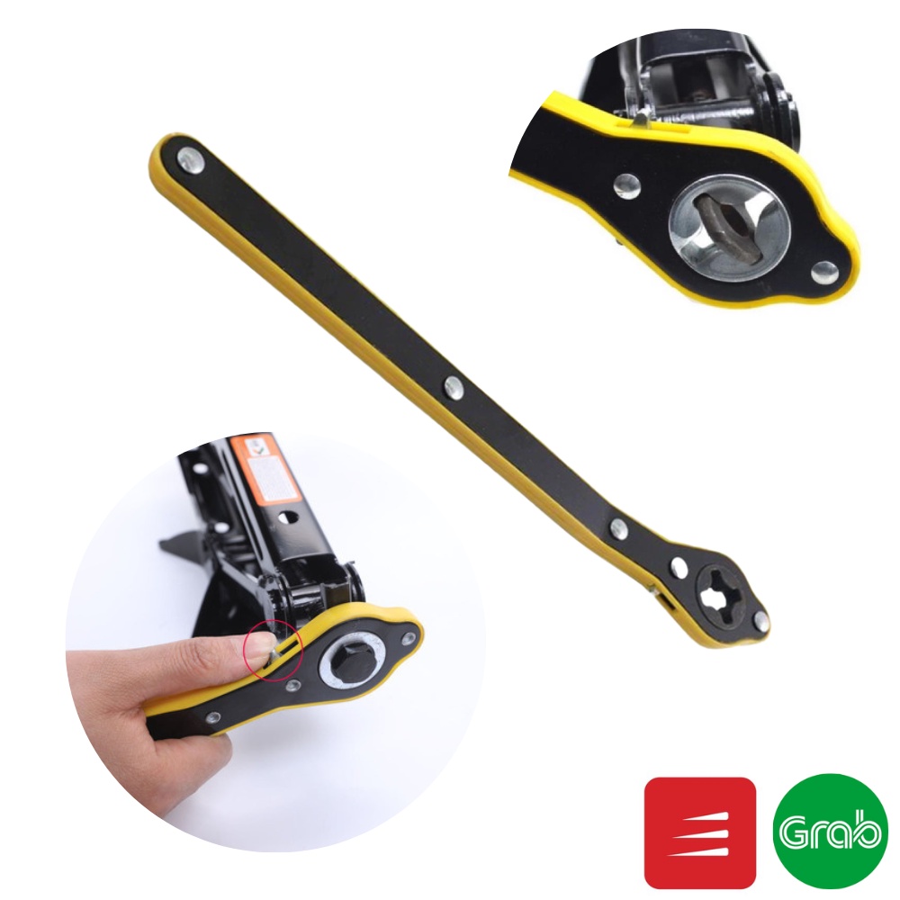 Cờ Lê Thủy Lực Vặn Ốc Bánh Xe Tự Động Tiết Kiệm Sức Lực Nhỏ Gọn Siêu Tiện Lợi