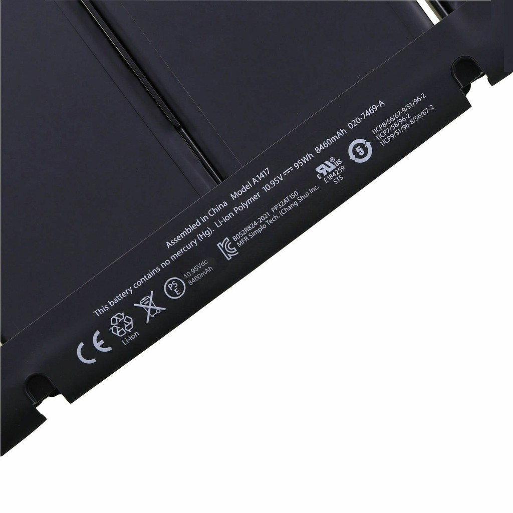 Pin Dành Cho Mac Pro 15&quot; Retina A1398 Mid 2012 Early 2013 - Mã Pin A1417