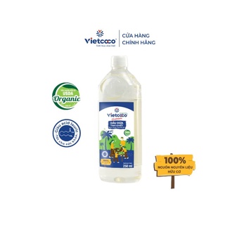 [ORGANIC] DẦU DỪA HỮU CƠ ÉP LẠNH HIỆU VIETCOCO