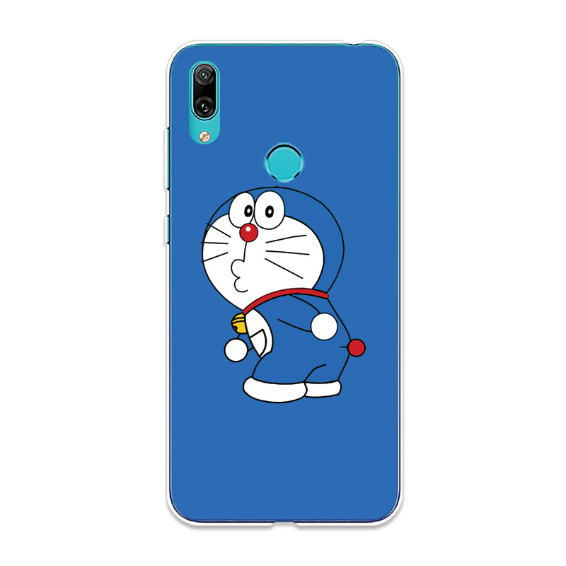 Ốp Lưng Huawei Y7 Prime 2017 Pro 2018 2019 TPU mềm Case Doraemon
