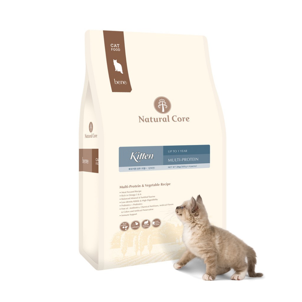 5kg Thức ăn hạt cho mèo con Natural Core C1 Bene Kitten