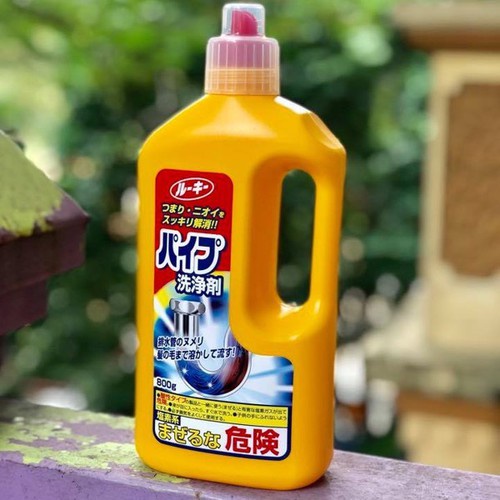 Chai thông tắc đường ống loại to 800g Rocket Daiichi sản xuất tại Nhật Bản
