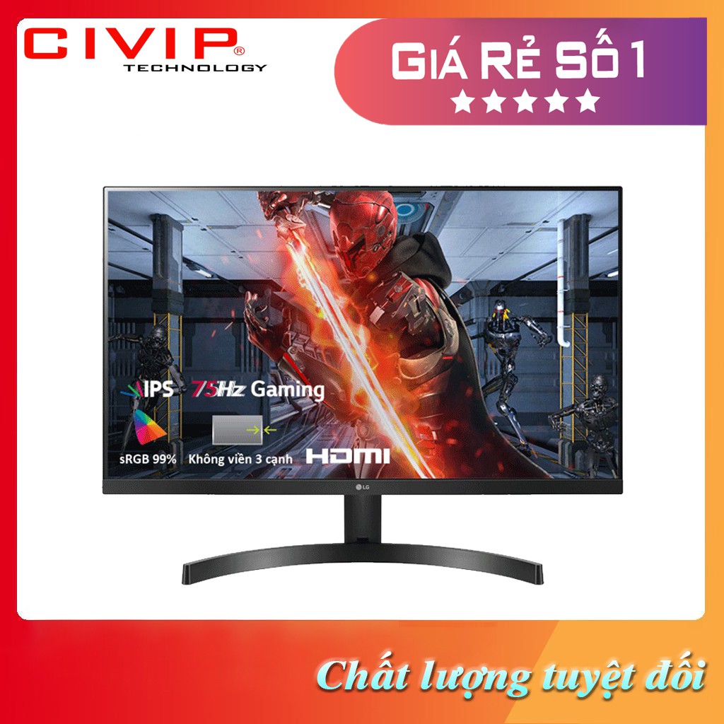 Màn hình LCD LG 27&quot;  IPS 27MK600 - Hàng Chính Hãng