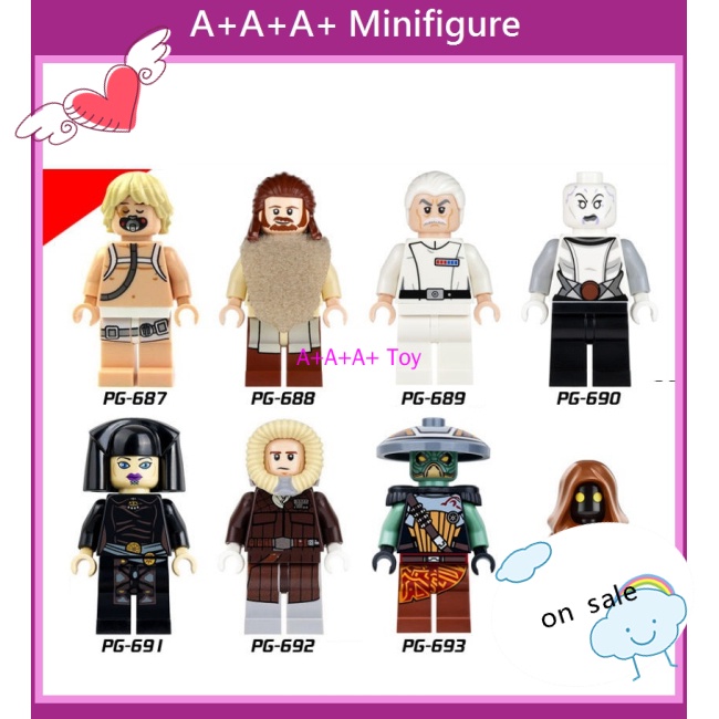Mô Hình Đồ Chơi Lego Pg8037 Star Wars Luke Quegang Clementis