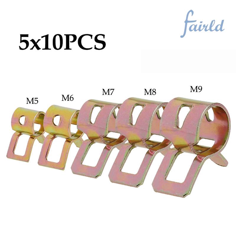 Bộ 50 Kẹp Ống Dẫn Nhiên Liệu 65mn Bằng Thép