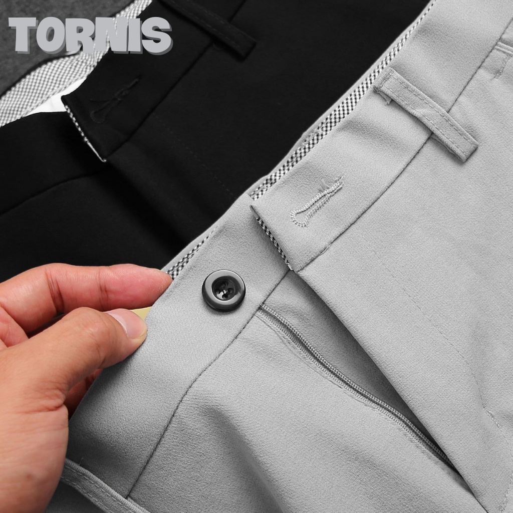 Quần tây âu nam ống đứng TORNIS TDT vải cotton pha polyester chất liệu cao cấp thoáng mát | BigBuy360 - bigbuy360.vn